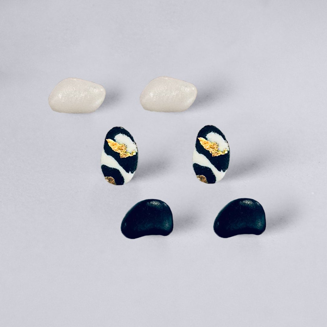 Leopard earrings zara on sale